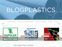 Tablet Screenshot of blogplastics.com